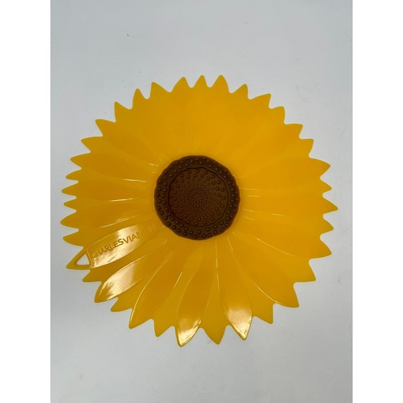 Charles Viancin Other - Charles Viancin Yellow Sunflower Silicone Airtight Seal Storage‎ Lid 12" B0